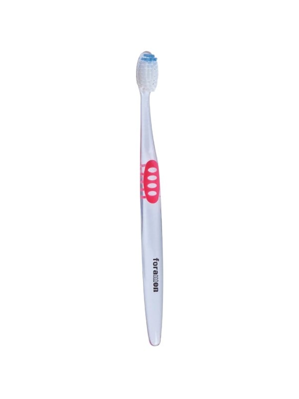 Foramen Daily Care Toothbrush Medium Tynex Bristles Rounded Tips Assorted Colors