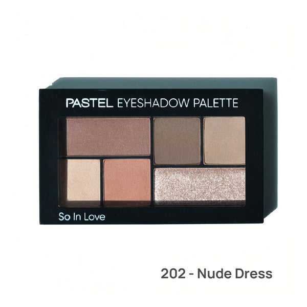 Pastel So In Love Eyeshadow Palette 202 Matte & Pearly Shades 6 Colors