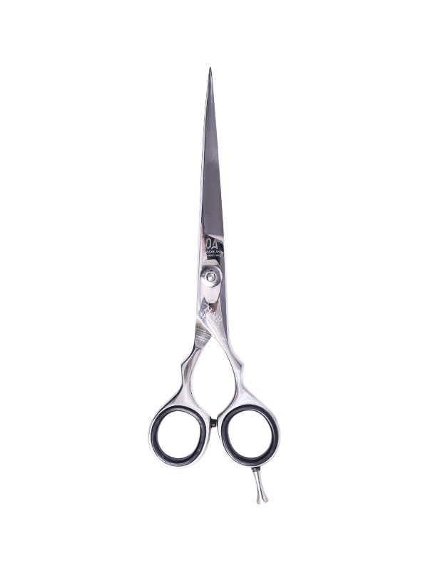 Hair Scissors, Professional Precision Stainless Steel, Ergonomic Finger Rest, Polish Finish
