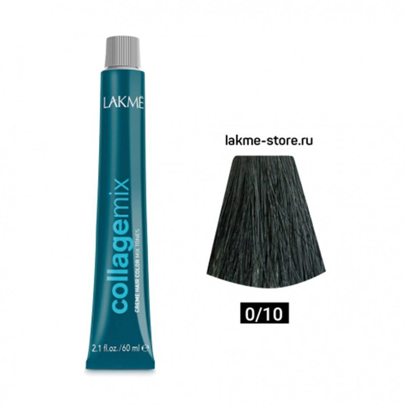 Lakme Collage Mix Cream Hair Color 0/10 Green Permanent Fantasy Shade