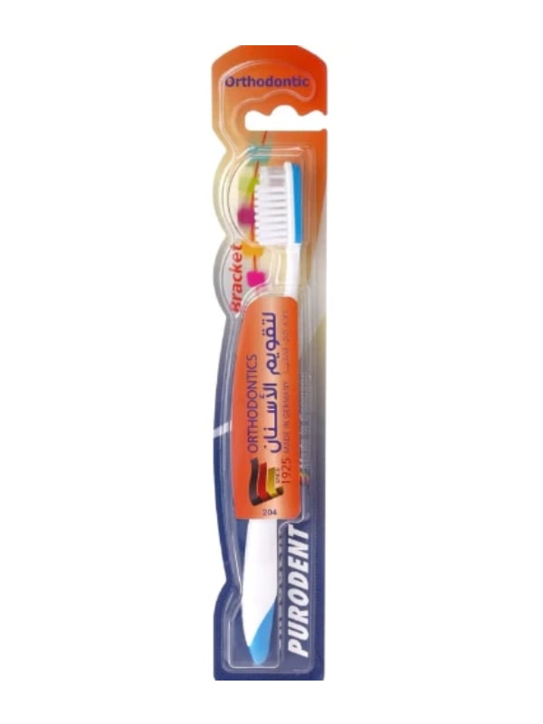 Borodent 204 Orthodontic Soft Toothbrush V-Shaped Bristles