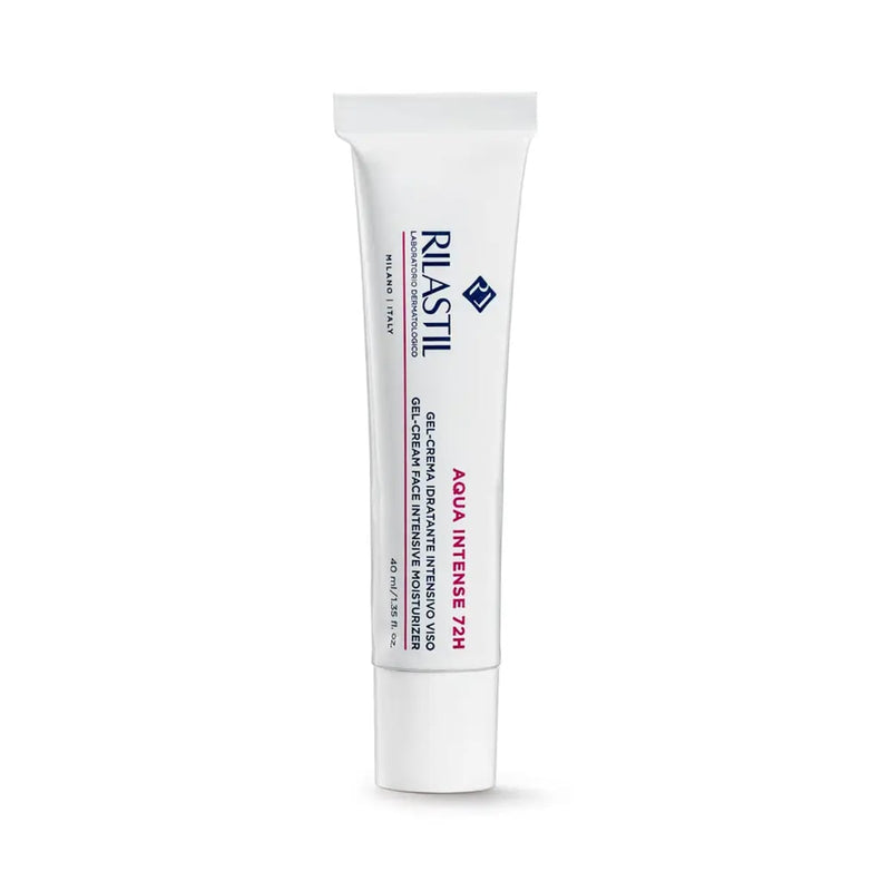 Rilastil Aqua 72H Gel-Cream Hyaluronic Acid Face Moisturizer 40 ml