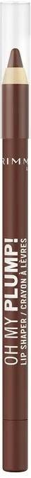 Rimmel Oh My Plump Lip Liner Matte Pencil Palmitoyl Tripeptide-1 Statement Look 100