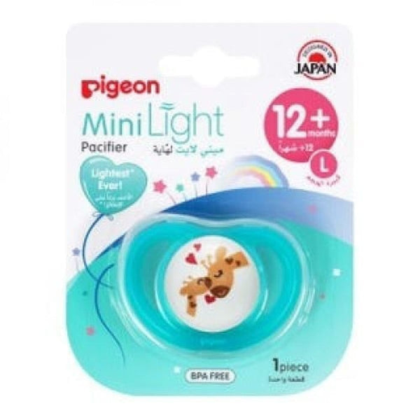 Pigeon Mini Pacifier Large Size Giraffe Shape for Infants 12 Months+