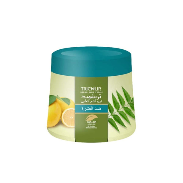 Trichup Herbal Hair Cream Scalp Cleansing Neem Rosemary Lemon Tea Tree Oils 200 ml