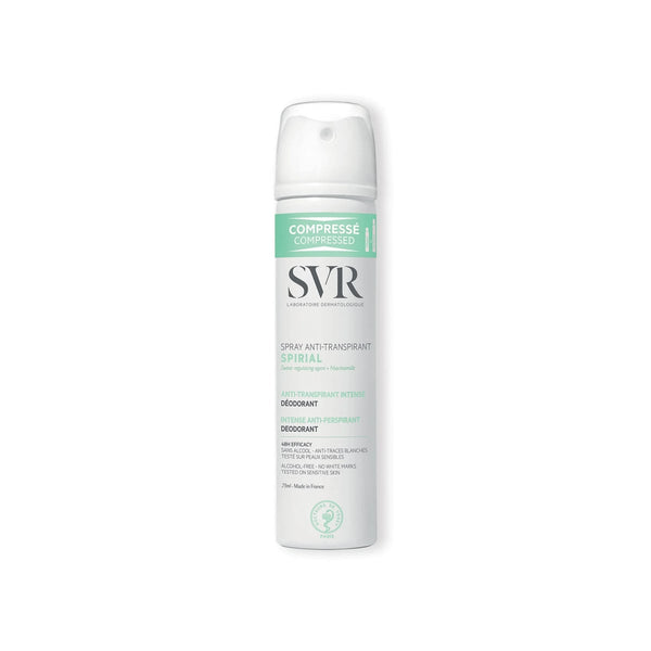 SVR Spirial Deodorant Spray Sweat and Odor Protection Pleasant Scent