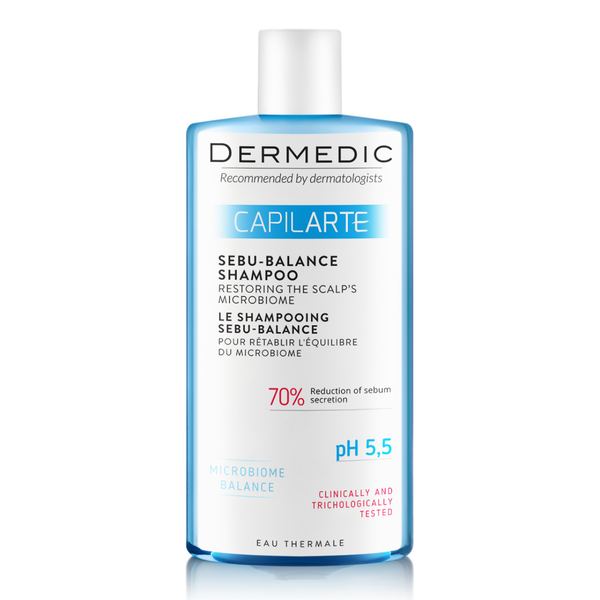 Dermedic Capilarte Sebu-Balance Shampoo for Oily Hair 300ml
