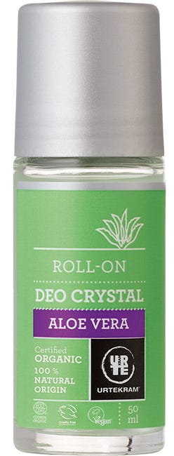 Urtekram Organic Aloe Vera Deodorant Aluminum-Free Alcohol-Free