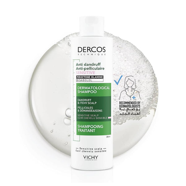 Vichy Dercos Anti-Dandruff Shampoo Sensitive Scalp Selenium DS Ceramides 200ml