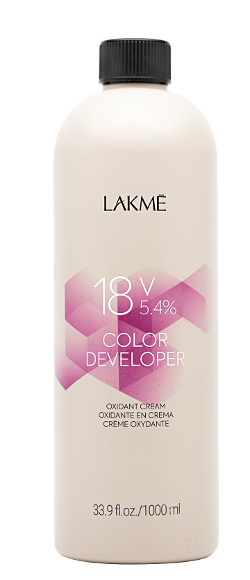Lakme Color Developer 18V 5.4% Cream Hair Lightener 1000 ml