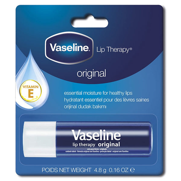 Vaseline Lip Therapy Original Stick Vitamin E Petroleum Jelly