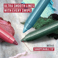 Rimmel Thrill Seeker Shimmer Shock Gel Eyeliner Multi-Chrome 001 Frosted Candy