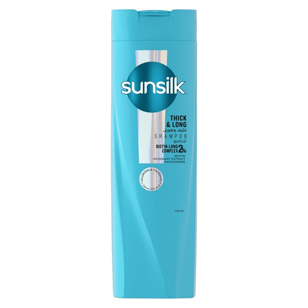 Sunsilk Thick & Long Shampoo, Volumizing Biotin-Long Complex, 400ml