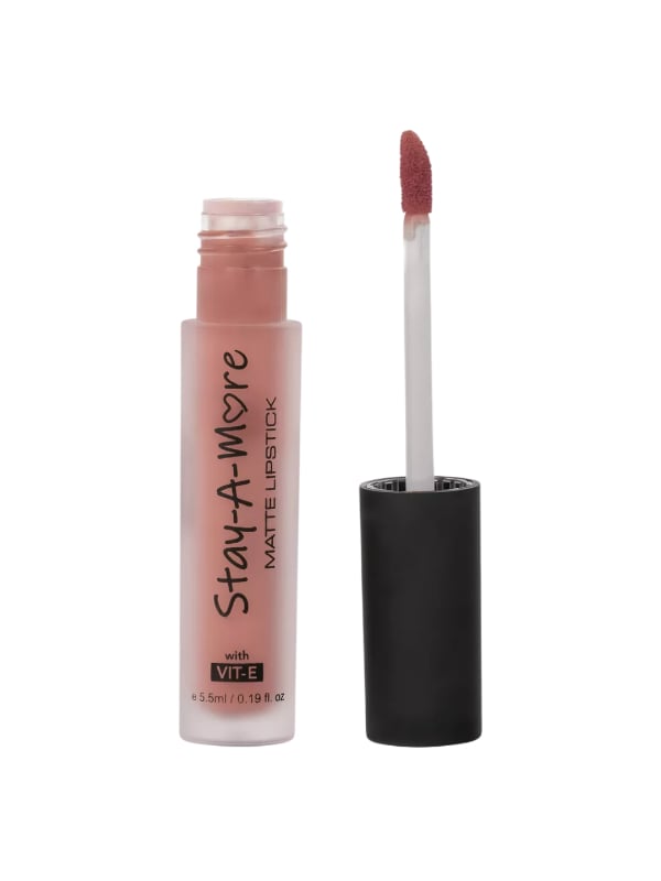 Armaf Beauty Stay A More Matte Liquid Lipstick Vitamin E Almond