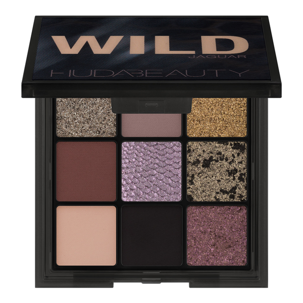Huda Beauty Wild Obsessions Eyeshadow Palette Jaguar Bold Blendable Shades