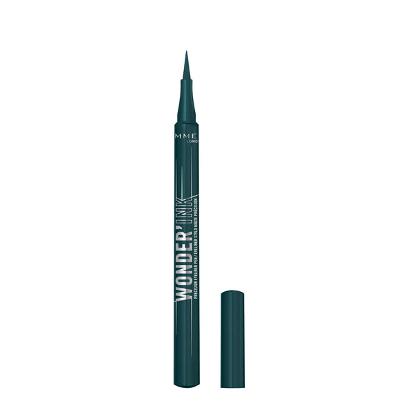 Rimmel Wonder'Ink Precision Eyeliner Pen Matte Waterproof Green