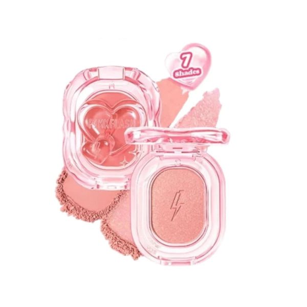 Pink Flash PK01 Shy Matte Blush Powder Silica Mica 1 Count