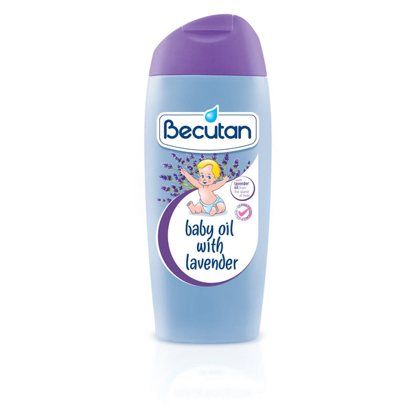 Becutan Lavender Baby Oil Moisturizing Massage Oil 200 ml