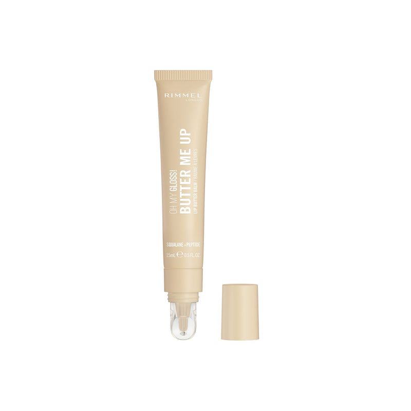 Rimmel Oh My Gloss Lip Butter Gloss 5% Squalane Vanilla Frost