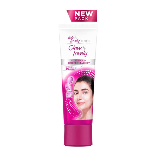 Glow & Lovely Multy Vitamin Cream Nourishing Face Moisturizer with Vitamins A, C, E and B3