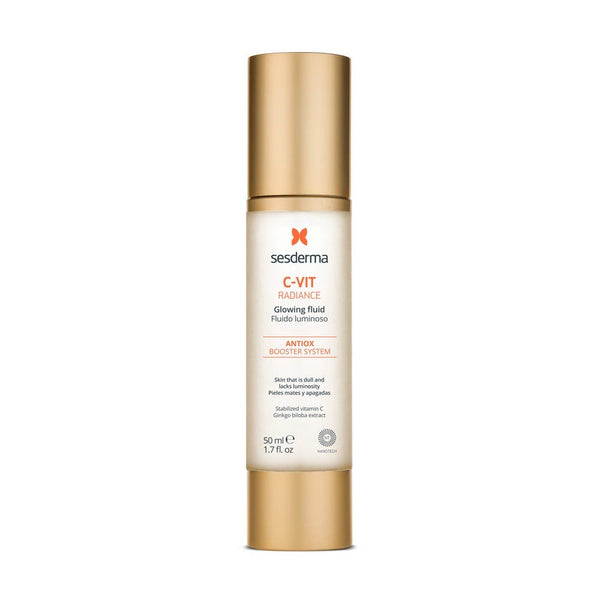 Sesderma C-Vit Radiance Glowing Fluid Vitamin C Antioxidant Face Fluid 50 mL