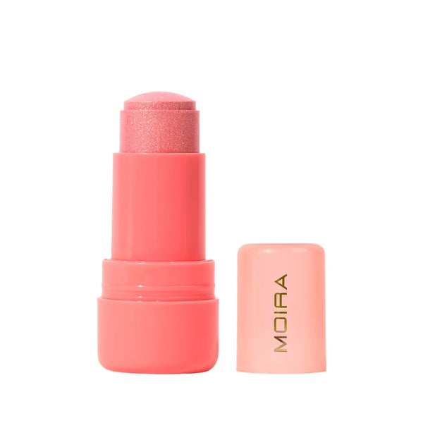 Moira Icy Glow Jelly Highlighter Stick Dewy Finish 003 Peach Sour