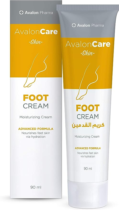 Avalon Care Foot Cream Fragrance Free Moisturizing Formula 90ml