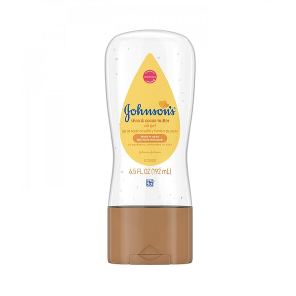 Johnson's Baby Oil Gel Shea & Cocoa Butter Moisturizing Gel 192 ml