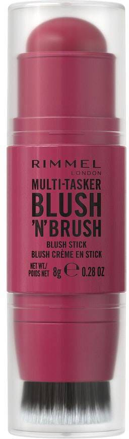 Rimmel Multi-Tasker Blush'N'Brush Stick Cream-to-Powder Blush Fushia Glam 200