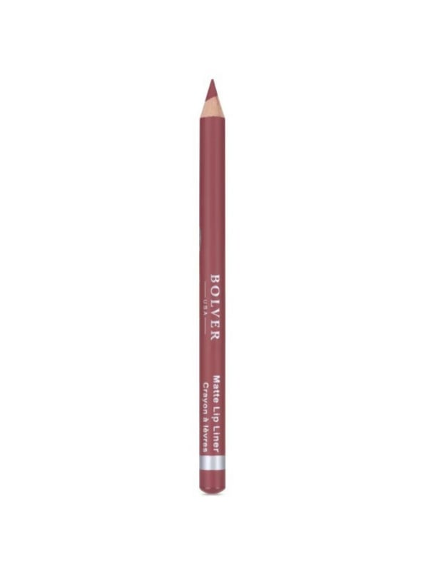 Bolver Matte Lip Liner Pencil L07 Rich Color Smooth Glide