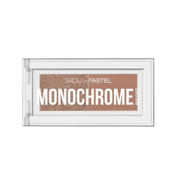 Pastel ShowByPastel Monochrome Eyes Duo Eyeshadow Palette Matte Pearlescent Latte #22