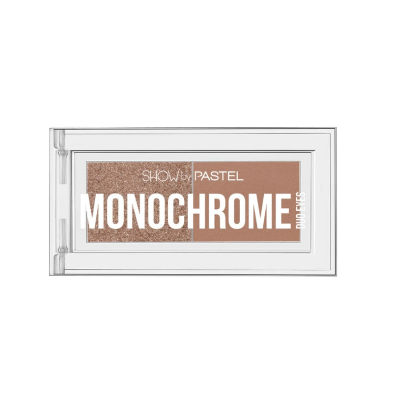 Pastel ShowByPastel Monochrome Eyes Duo Eyeshadow Palette Matte Pearlescent Latte #22