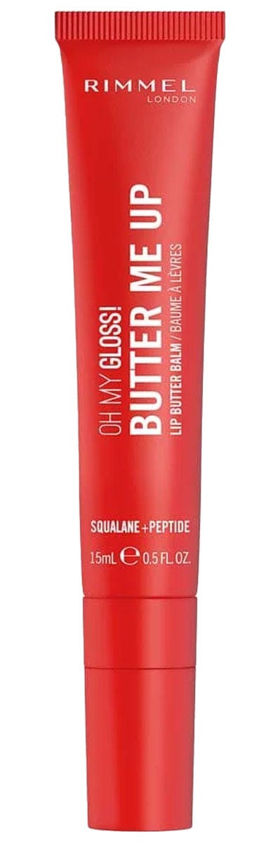 Rimmel Oh My Gloss Lip Butter Cream Gloss 5% Squalane Red Velvet