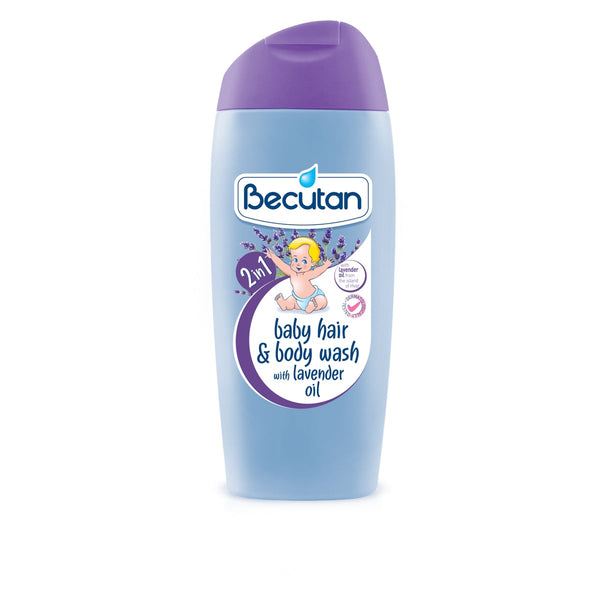 Becutan Baby 2-in-1 Hair and Body Wash Lavender Oil 200 ml