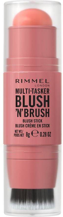 Rimmel Multi-Tasker Blush'N'Brush Stick Cream-to-Powder Blush Cotton Candy 100