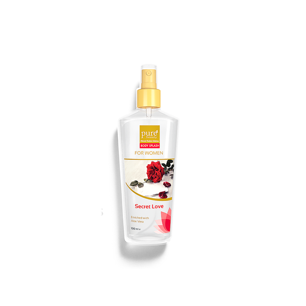 Pure Beauty Women-Secret Love Body Splash Refreshing Fragrance 100 ml