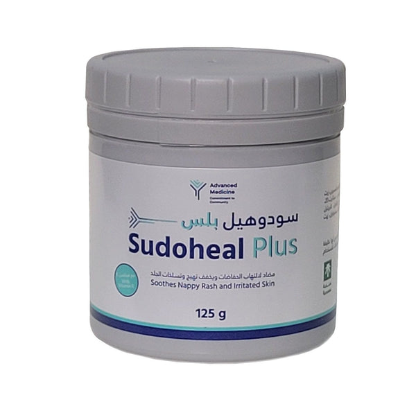 Sudoheal Plus Zinc Oxide Cream Vitamin E Calendula Almond Oil 125 g