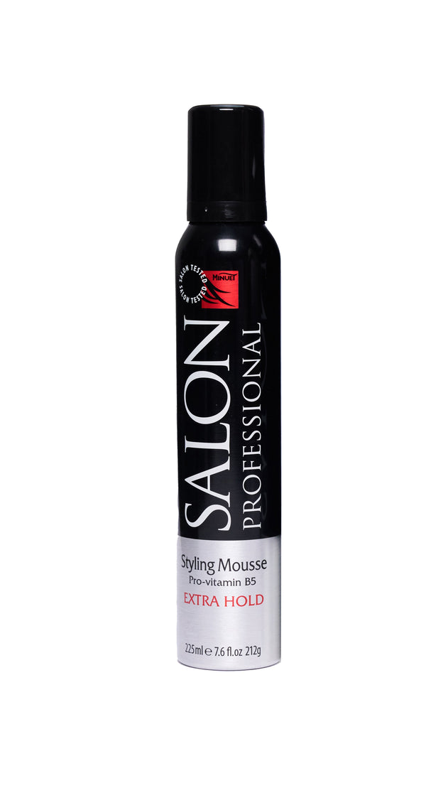 Manticore Minuet Styling Mousse Professional Vitamin B5 Extra Hold Hair Mousse
