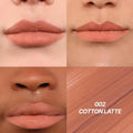 Moira Cushion Kiss Lipstick Matte Hazy Finish 002 Cotton Latte