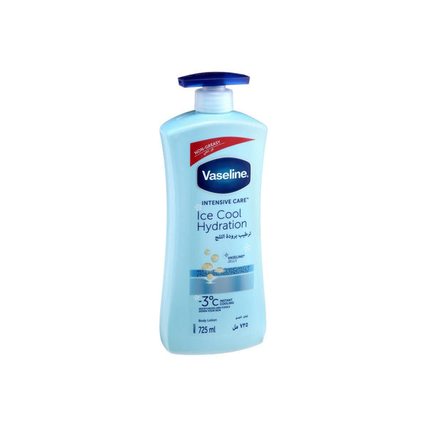 Vaseline Ice Cool Hydration Body Lotion Cooling Formula 725ml
