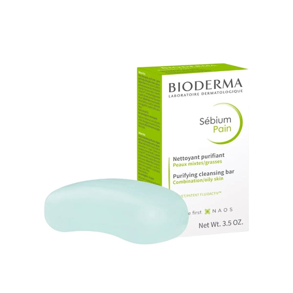 Bioderma Sebium Purifying Soap Bar Zinc & Copper Sulfates 100g