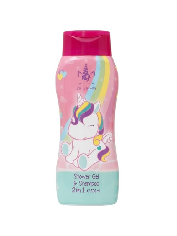 O My Unicorn Kids Shampoo and Shower Gel 2-in-1 Vegan Formula 500ml