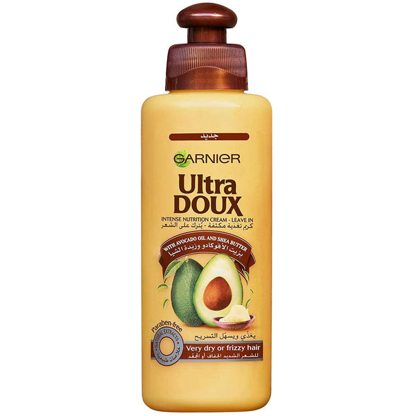 Garnier Ultra Doux Avocado & Shea Butter Leave-In Cream Moisturizing Formula 200 ml