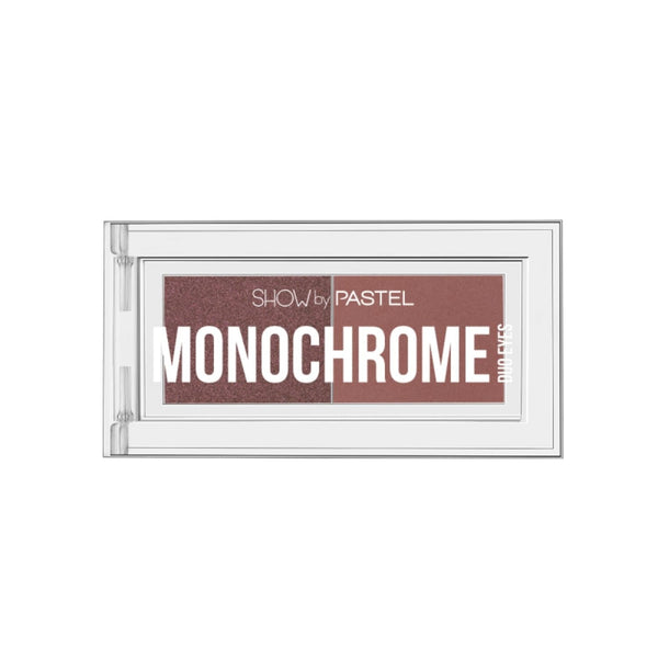 Pastel Monochrome Duo Eyes Eyeshadow Palette Matte and Pearlescent Ember #30