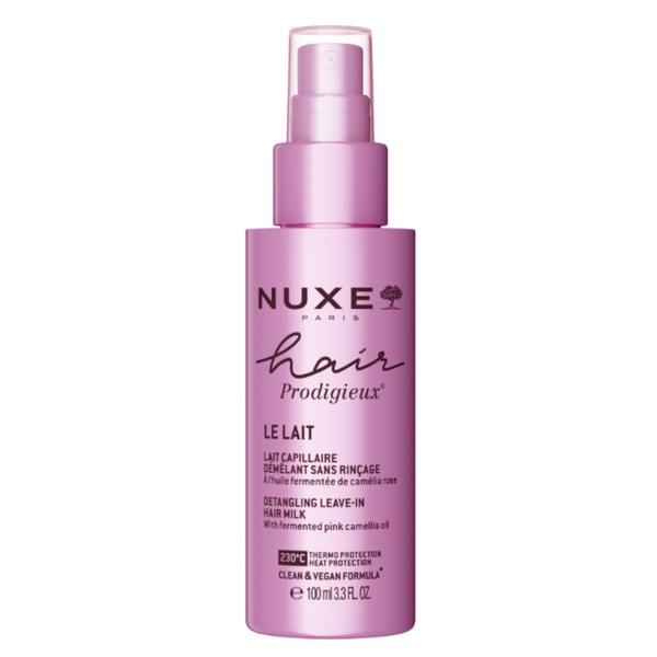 Nuxe Hair Prodigieux Detangling Leave-In Milk, Heat Protectant, 100 ml