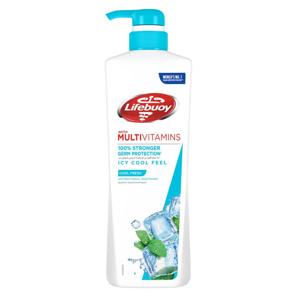 Lifebuoy Cool Fresh Body Wash with Icy Cool Menthol, 700ml