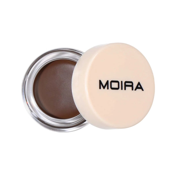 Moira Divine & Sculpt Brow Pomade Creamy Powder Finish Dark Brown 004