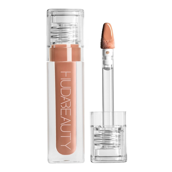 Huda Beauty Faux Filler Extra Shine Lip Gloss Honey