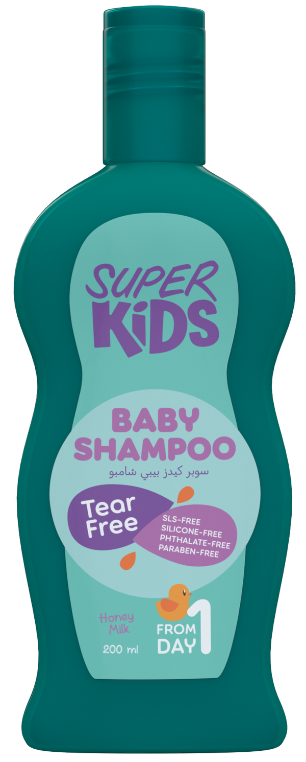 Superkids Baby Shampoo Sulfate-Free pH-Balanced Formula 200 ml