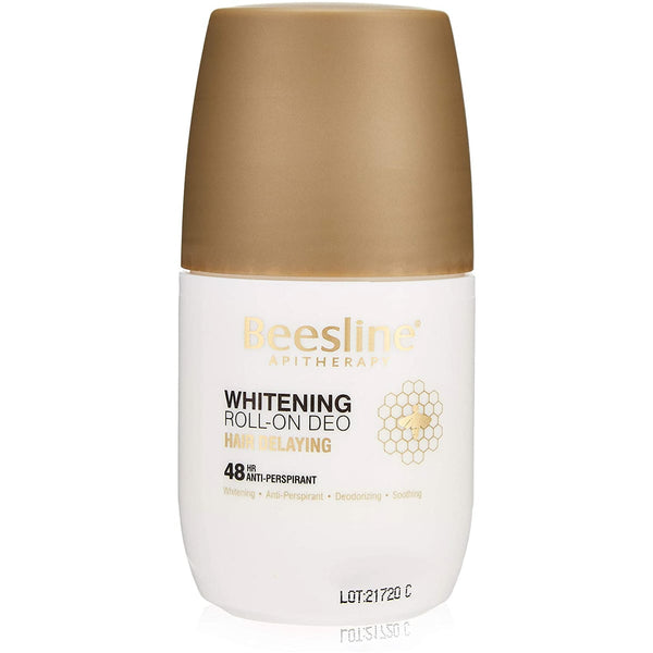 Beesline Deo Roll-On Brightening Hair-Delay Care, 48-Hour Odor Protection, 50 ml